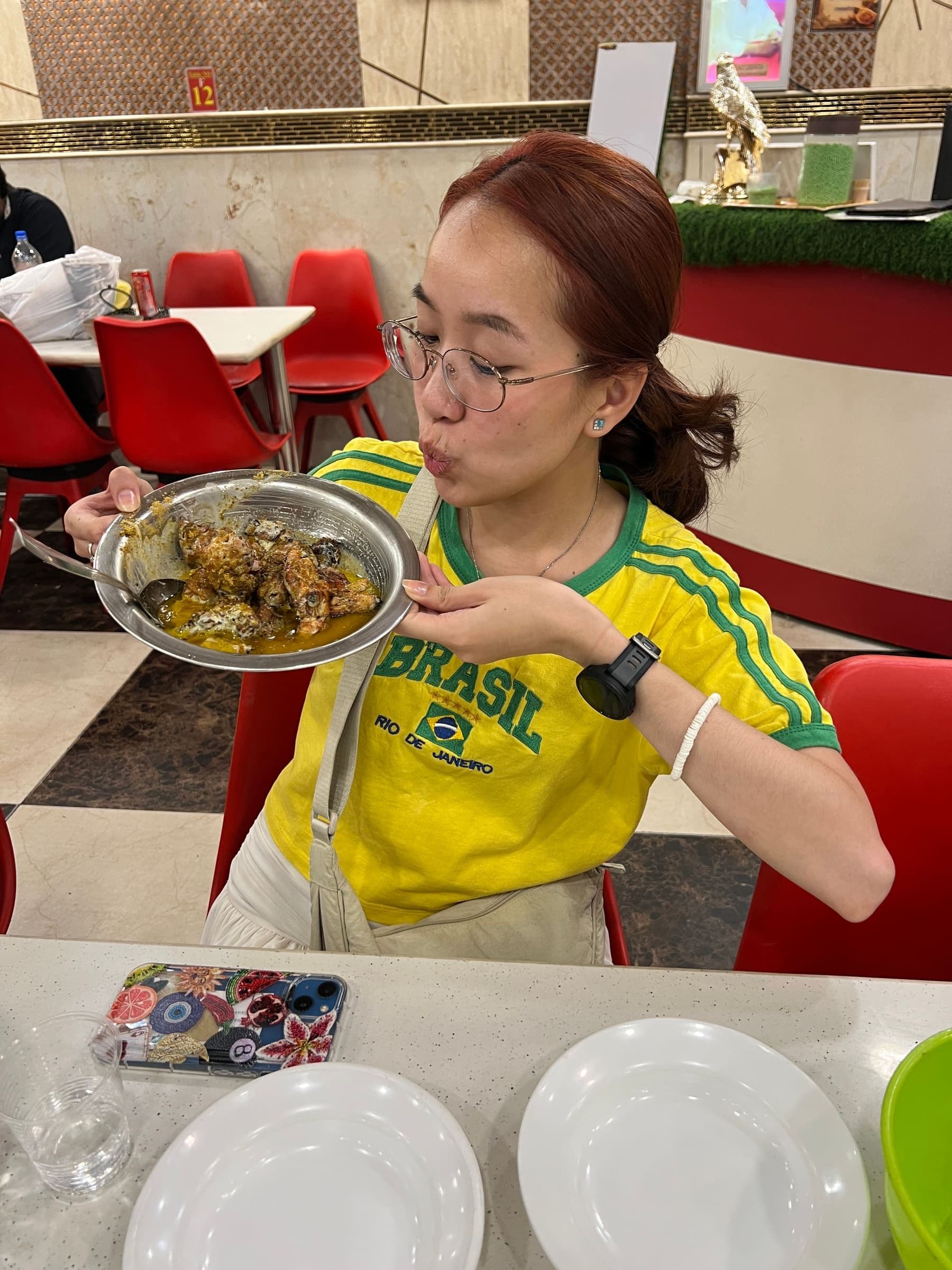 Guest on the Old Delhi Food Tours street food walking tour